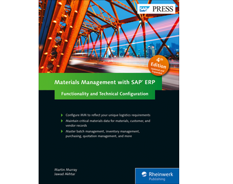 Cover of Materials Management with SAP ERP: Functionality and Technical Configuration