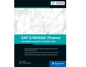 Cover of SAP S/4HANA Finance: The Reference Guide to What’s New