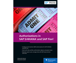Cover of Authorizations in SAP S/4HANA and SAP Fiori