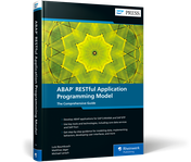 Cover of ABAP RESTful Application Programming Model